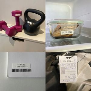 Niimbot termální etiketa 14x60 mm, bílá, 110 ks v roli, pro D11-H, D101