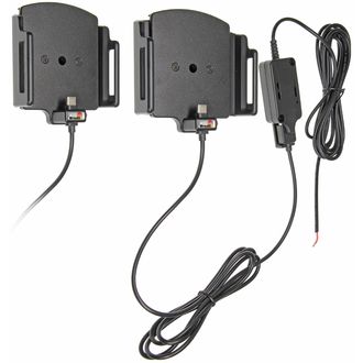 Brodit držiak do auta na mobilný telefón s USB-C nastaviteľný so skrytým pon. š.75-89 mm, tl.9-13mm