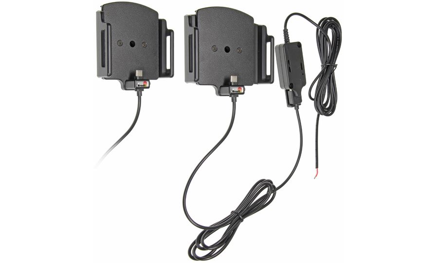 Brodit držiak do auta na mobilný telefón s USB-C nastaviteľný so skrytým pon. š.75-89 mm, tl.9-13mm