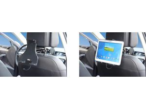 Brodit držiak do auta na tablet nastaviteľný, USB-C, so skrytým nabíjaním, 180-230mm