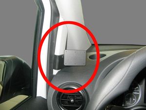 Brodit Montážny držiak ProClip pre Mercedes Benz Vito 15-23, vľavo na stĺpik