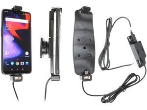 Brodit držiak do auta na OnePlus 6T, v orig. Puzdre, nastaviteľný, so skrytým nabíjaním, s pružinou