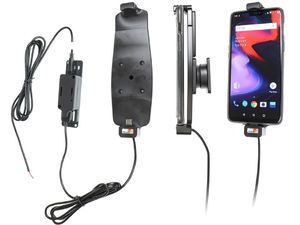 Brodit držiak do auta na OnePlus 6T, v orig. Puzdre, nastaviteľný, so skrytým nabíjaním, s pružinou