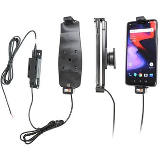 Brodit držiak do auta na OnePlus 6T, v orig. Puzdre, nastaviteľný, so skrytým nabíjaním, s pružinou