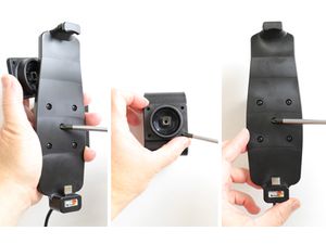 Brodit držiak do auta na OnePlus 6T, v orig. Puzdre, nastaviteľný, so skrytým nabíjaním, s pružinou