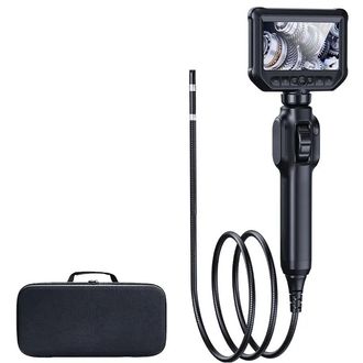 Endoskop Inskam S43 s funkciou otáčania, 5" displej, 3,9 mm sonda, 1080p, dĺžka kábla 2 m