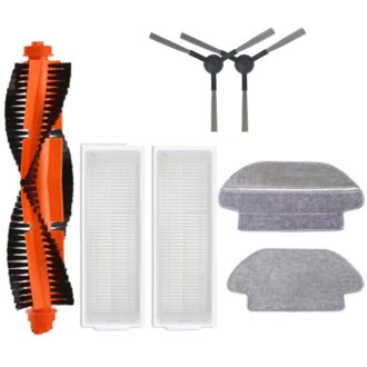 Sada kefiek a filtrov Mobilly pre Xiaomi S10, Mi Vacuum Mop Pro, ETA Navaggio, Karcher VC3
