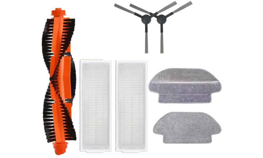 Sada kefiek a filtrov Mobilly pre Xiaomi S10, Mi Vacuum Mop Pro, ETA Navaggio, Karcher VC3