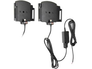 Brodit držiak do auta na mobilný telefón s USB-C nastaviteľný so skrytým pon. š.75-89 mm, tl.12-16mm