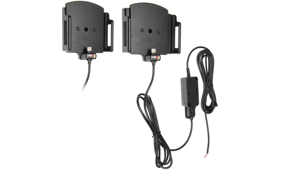 Brodit držiak do auta na mobilný telefón s USB-C nastaviteľný so skrytým pon. š.75-89 mm, tl.12-16mm