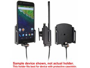 Brodit držiak do auta na mobilný telefón s USB-C nastaviteľný so skrytým pon. š.75-89 mm, tl.12-16mm