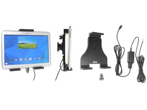 Brodit držiak do auta na tablet nastaviteľný, USB-C, so skrytým nabíjaním, 180-230mm