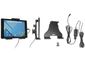 Brodit držiak do auta na tablet nastaviteľný, USB-C, so skrytým nabíjaním, 140-195mm