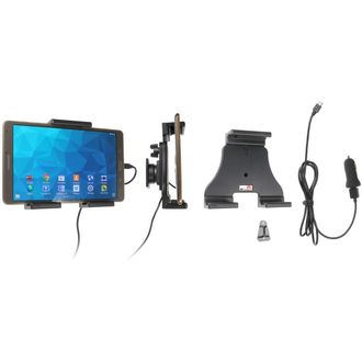 Brodit držiak do auta na tablet nastaviteľný, USB-C, s nabíjaním/USB, 120-150mm