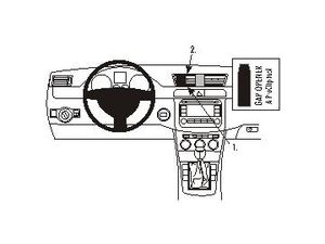 Brodit ProClip montážna konzola pre Volkswagen Passat 05-14/CC 09-17/Alltrack 12-15, na stred