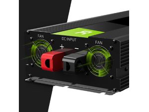 Napájací menič Green Cell 12V na 230V, 1500W/3000W, modifikovaná sínusoida