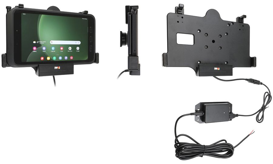 Držiak Brodit pre Samsung Galaxy Tab Active 5 SM-X300/SM-X306B, so skrytým nabíjaním