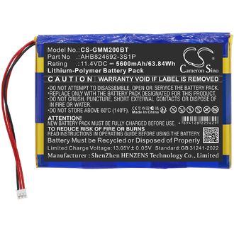 Batéria pre Golden Media Multibox, Multibox 2, 5600 mAh, Li-Pol