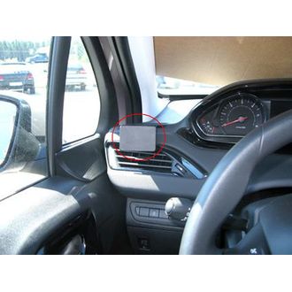 Brodit ProClip montážna konzola pre Peugeot 208/Peugeot 2008 12-19, vľavo nad mriežku