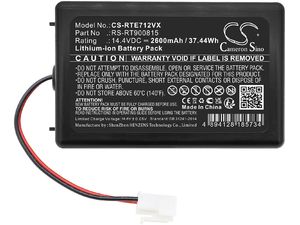 Batéria pre Rowenta Smart Force Extreme Rr7126 a ďalšie, 2600 mAh, Li-Ion