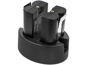 Sada 2 batérií a nabíjačky pre videozvonček Ring Video Doorbell 2, Video Doorbell 3 Plus a ďalšie, 5200 mAh