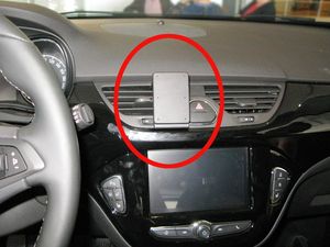 Brodit ProClip montážna konzola pre Opel Corsa 15-19, na stred