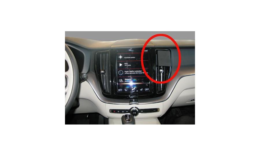 Brodit Montážny držiak ProClip pre Volvo S60/V60 19-24/XC60 18-24, vpravo v strede