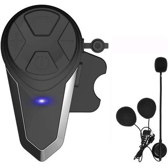 Mobilly Handsfree pre motocykel s funkciou interkomu BT-S3, komunikácia medzi cestujúcimi, rádio