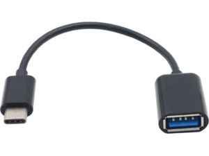 Kábel USB-C OTG na pripojenie flash disku, klávesnice, myši