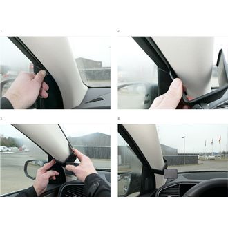 Brodit Montážny držiak ProClip pre Mercedes Benz GLE/GLS 20-24, vľavo na stĺpiku