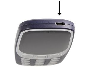 Brodit držiak do auta na Nokia 3310 (2017) bez puzdra, s pon. z CIG. zapaľovača/USB
