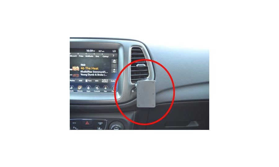 Brodit ProClip montážna konzola pre Jeep Compass 17-18, na stred vpravo
