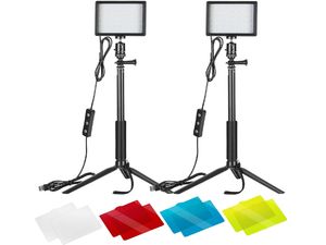 Neewer sada fotosvětel, 66/66 LED, 2x 10W