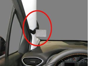 Brodit Montážny držiak ProClip pre Opel Crossland X 18-21, vľavo na stĺpik