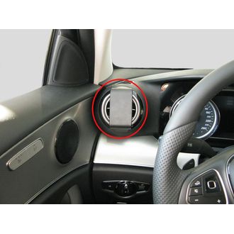 Brodit ProClip pre Mercedes Benz E-Class Coupé 18-23/Sedan/Stationwagon 17-23, vľavo na mriežke chladiča