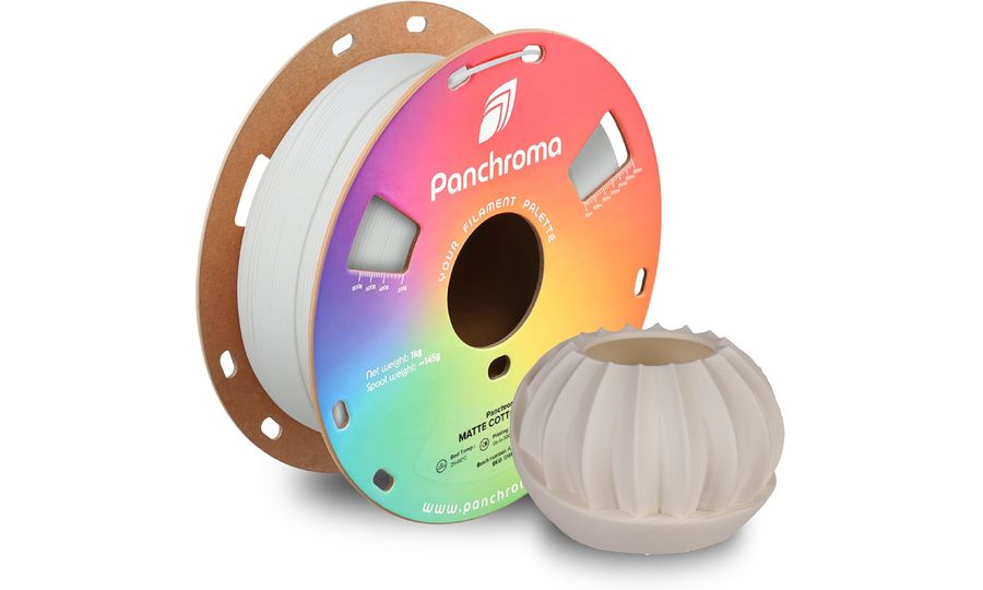 Polymaker Panchroma PLA Matte Cotton White
