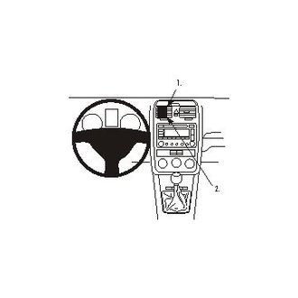 Brodit ProClip pre Volkswagen Golf V/V Variant 07-09/Jetta 06-10, na stred