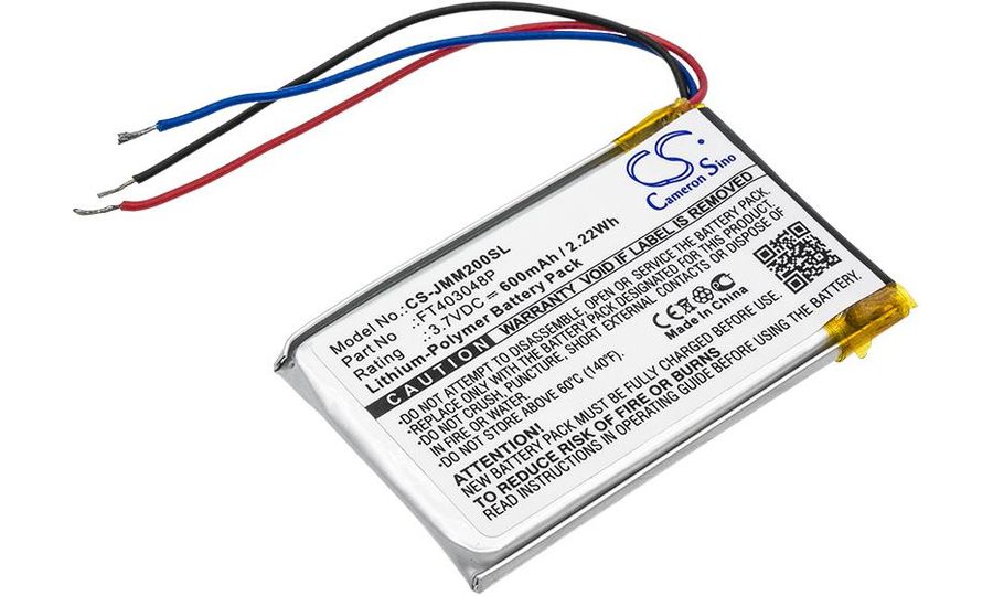 Batéria pre JBL Clip/Clip+/Micro 2, 600 mAh, Li-Pol